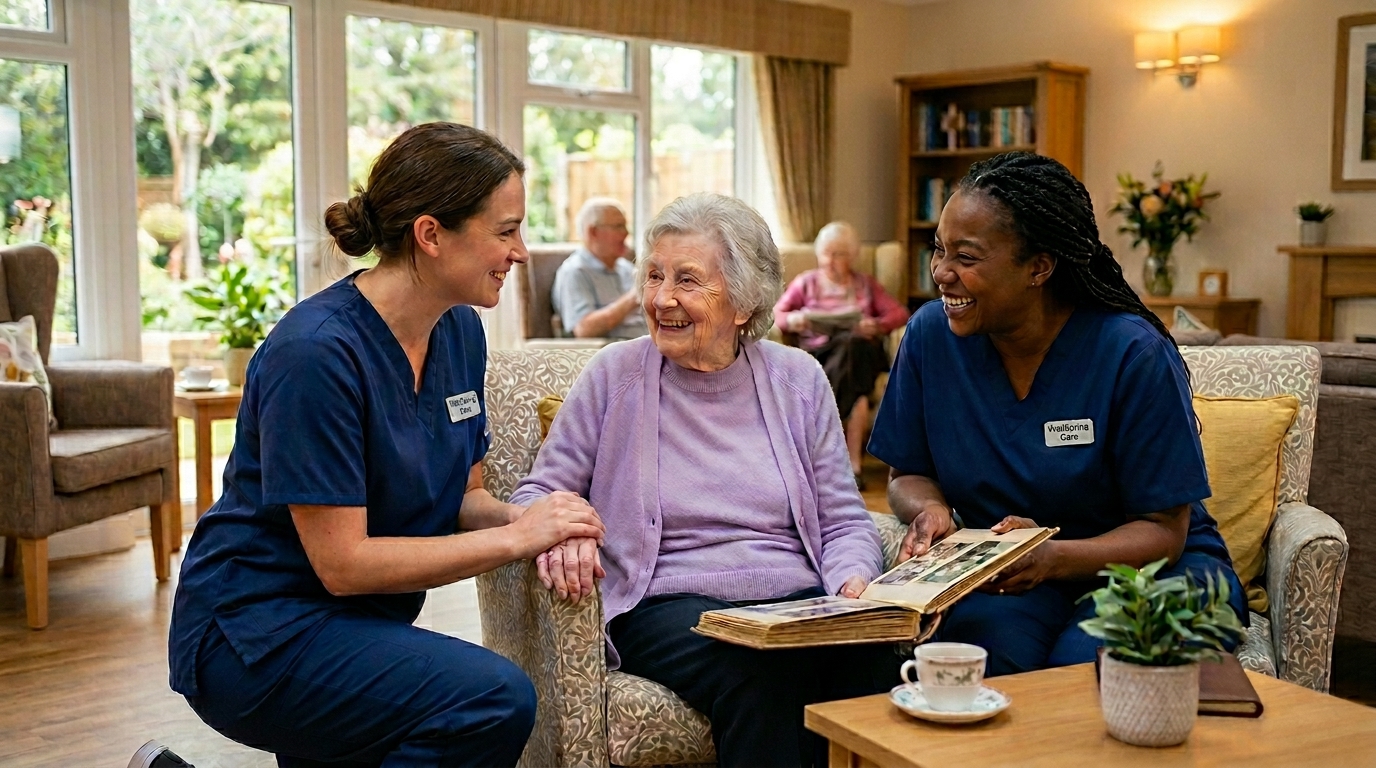 Molly Ryan Care team members providing compassionate support